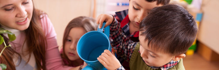 Children at preschool