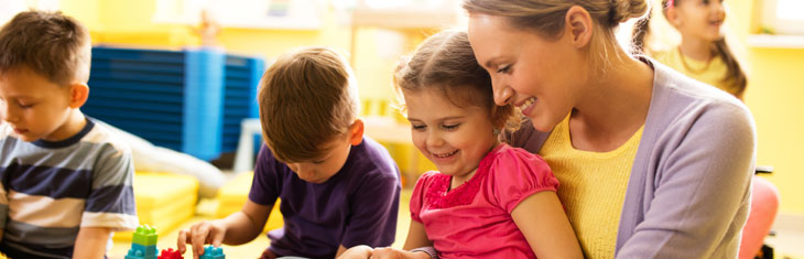 Children at preschool Children at preschool