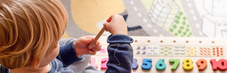 Child at school