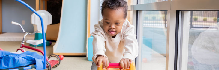 Boy at preschool