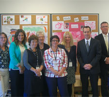 Representatives from the Margaret and Wallace McCain Family Foundation Inc. Visit the Early Years Centre at East Antigonish Education Centre/Academy 