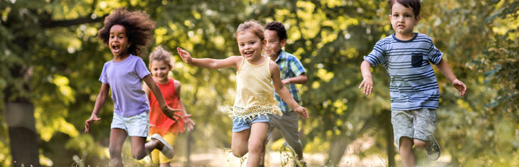 Kids playing