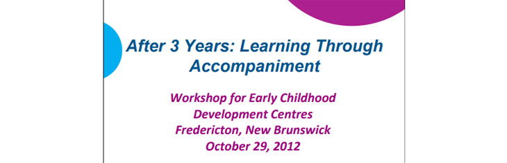 Bringing education and care together in NB