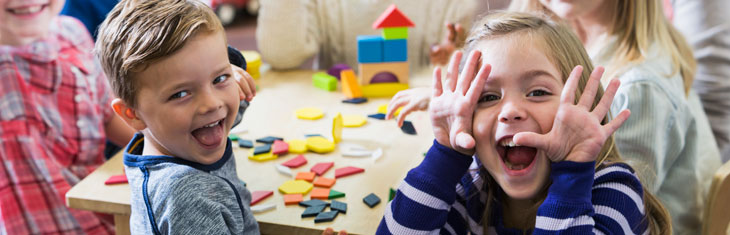 Kids playing