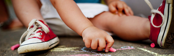 Child playing