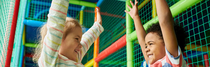 Kids playing outside