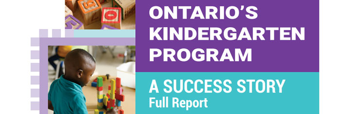 Ontario's kindergarten program: A Success story