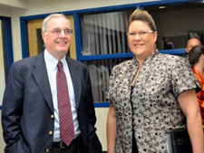 The Right Honourable Paul Martin and Dr. Christy R. Bressette